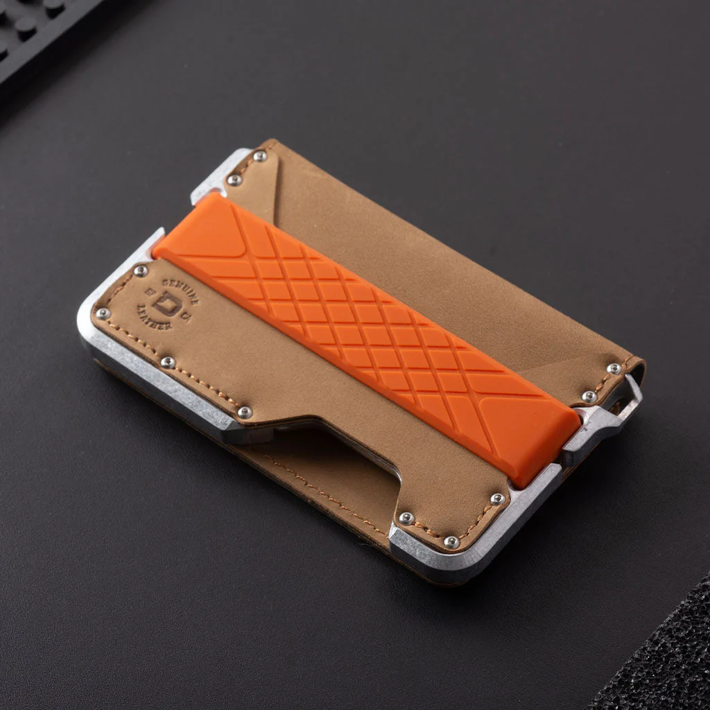 D01 Dapper™ Bifold Wallet - Special Edition - Raw - Orange - Image 3
