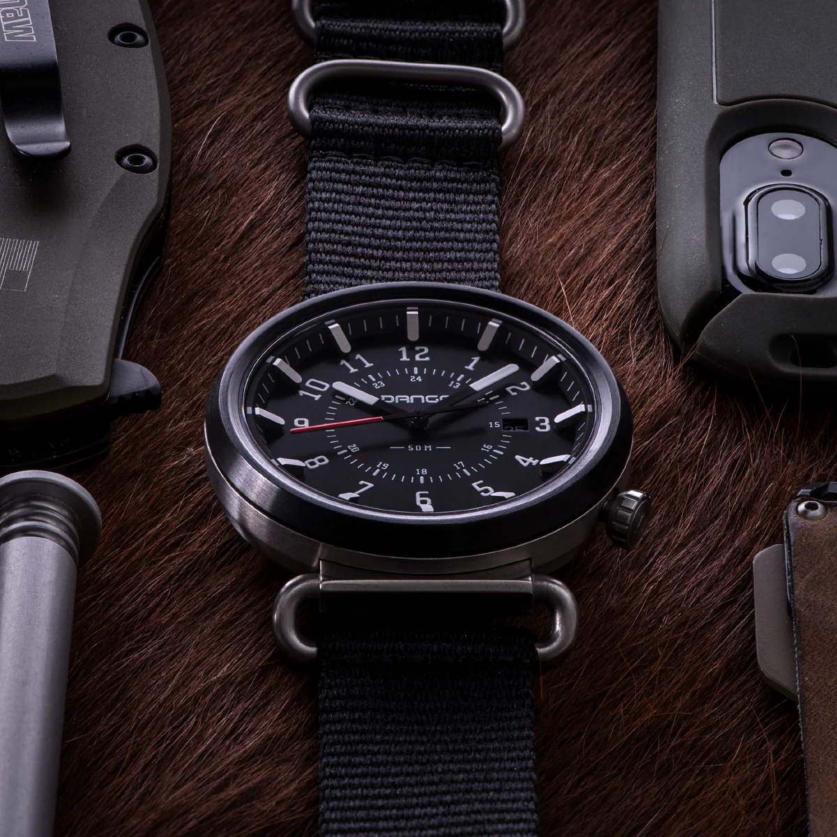 TK-01 - Trek Watch with Nylon Strap - Image 6