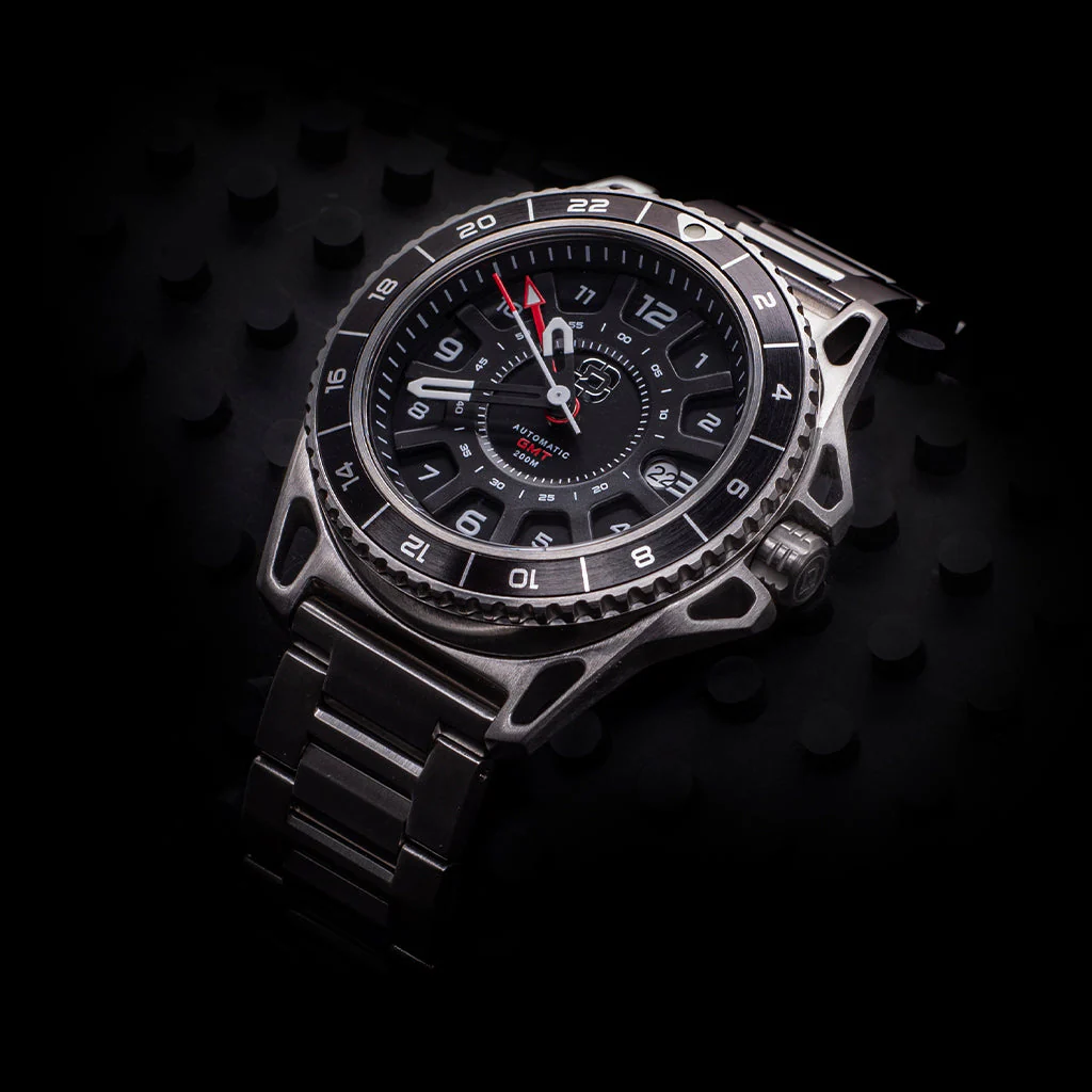 GMT-01 - Automatic GMT Watch with Metal Bracelet - Image 3