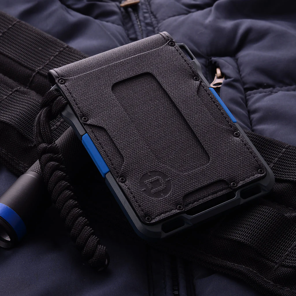 M1 Maverick™ Bifold Wallet - Spec-Ops - 4 Pocket DTEX - Blueline - Image 4