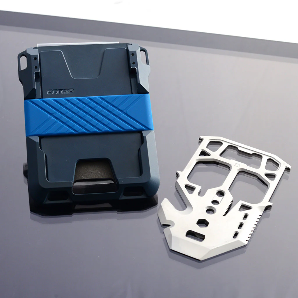 M1 Maverick™ Wallet - Spec-Ops - Single Pocket DTEX - Blueline - Image 6