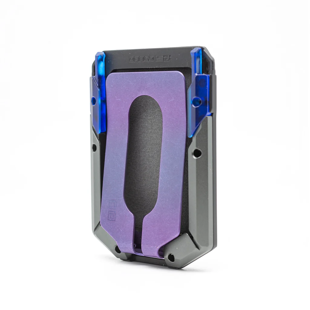 M4 Special Edition Maverick™ Rail Wallet with Burple Anodized Titanium Money Clip - Image 4