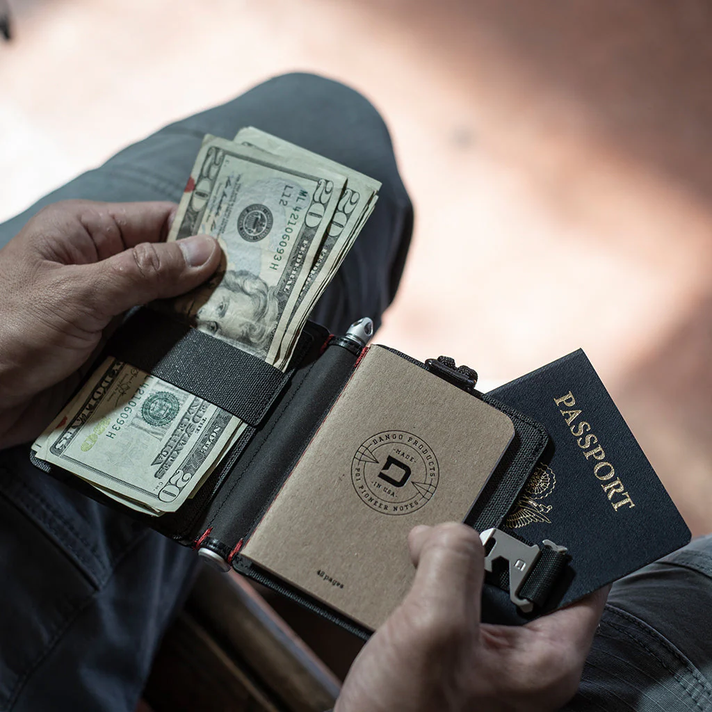 P01 Pioneer™ Travel Wallet with Pen & Notebook - Image 22