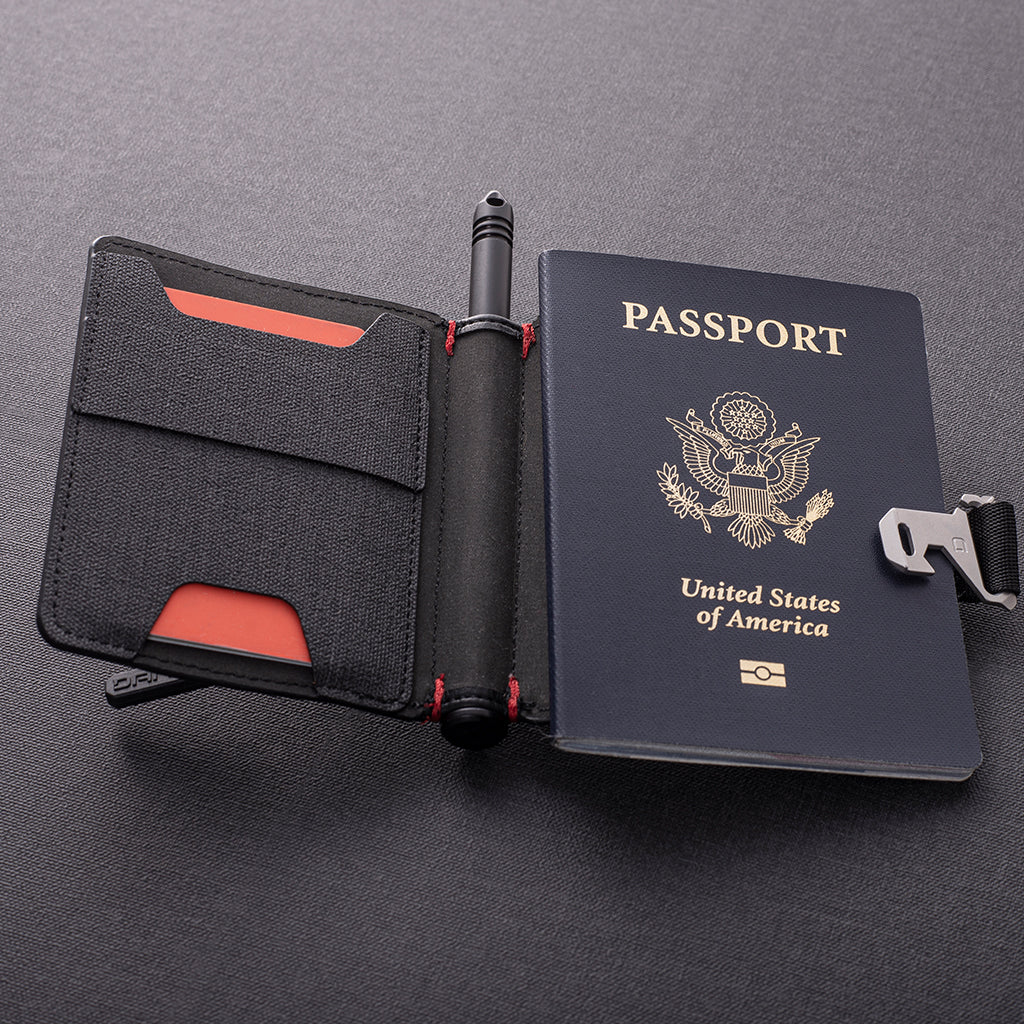 P01 Pioneer™ Travel Wallet with Pen & Notebook - Image 8