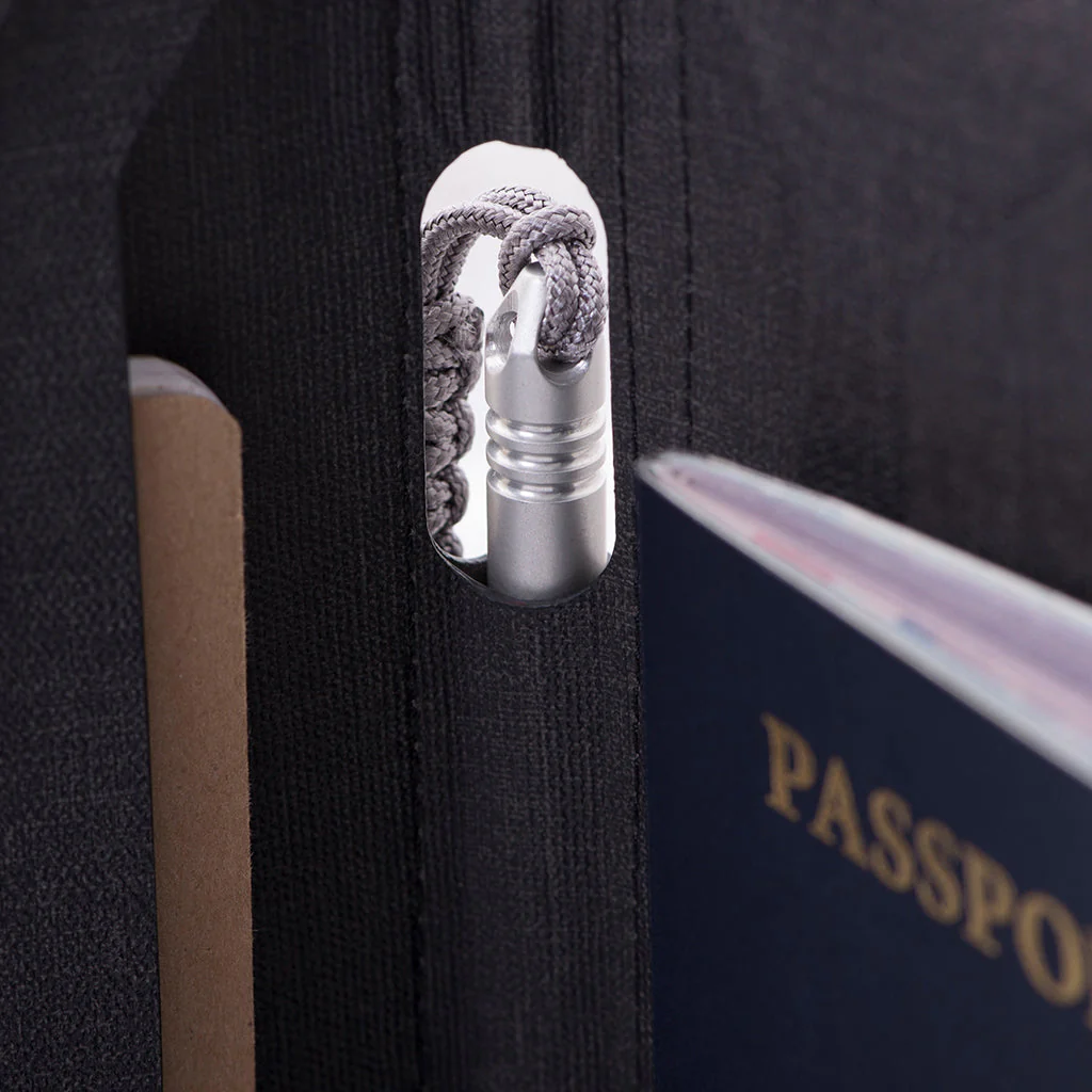 P02 Pioneer™ Travel Wallet with Pen & Notebook - Image 12