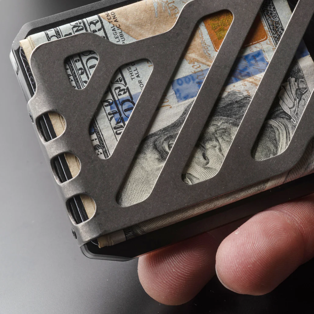 SK1 Slide Kick Wallet with Titanium Money Clip - Image 24