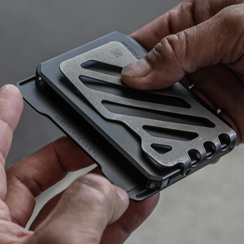 SK1 Slide Kick Wallet with Titanium Money Clip - Image 30