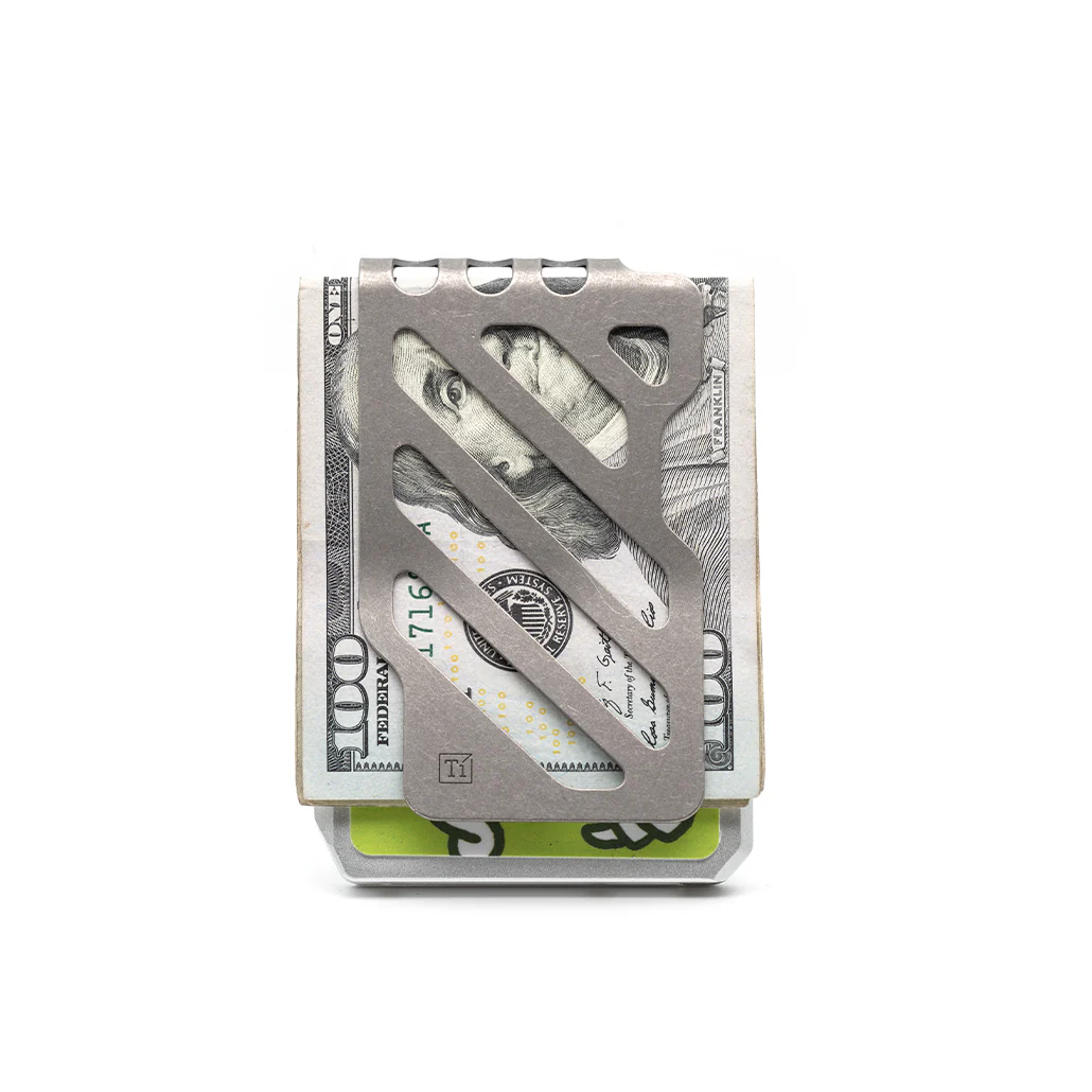 SK1 Slide Kick Wallet with Titanium Money Clip - Image 8
