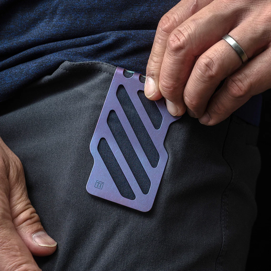 SK1 Special Edition Burple Titanium Clip - Image 15