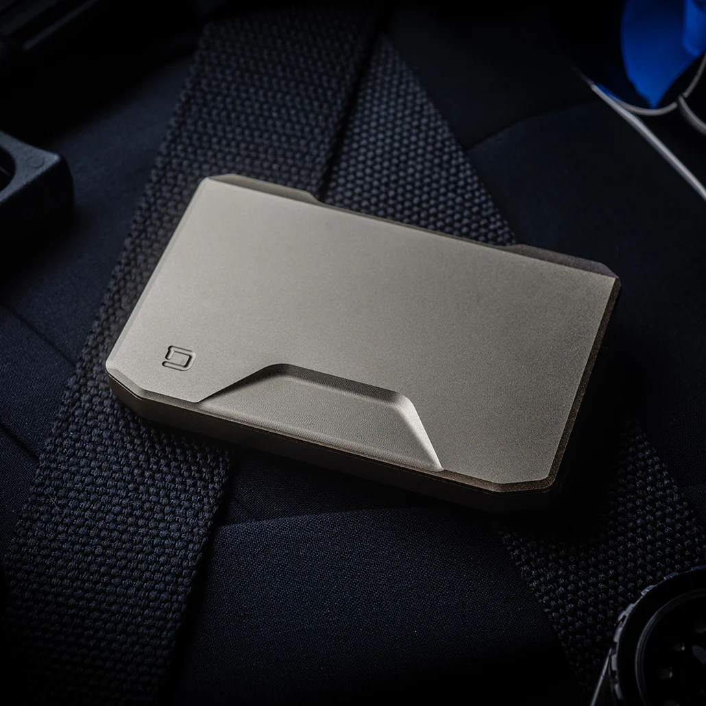SK1 Special Edition Champagne Gold Slide Kick Wallet - Image 12